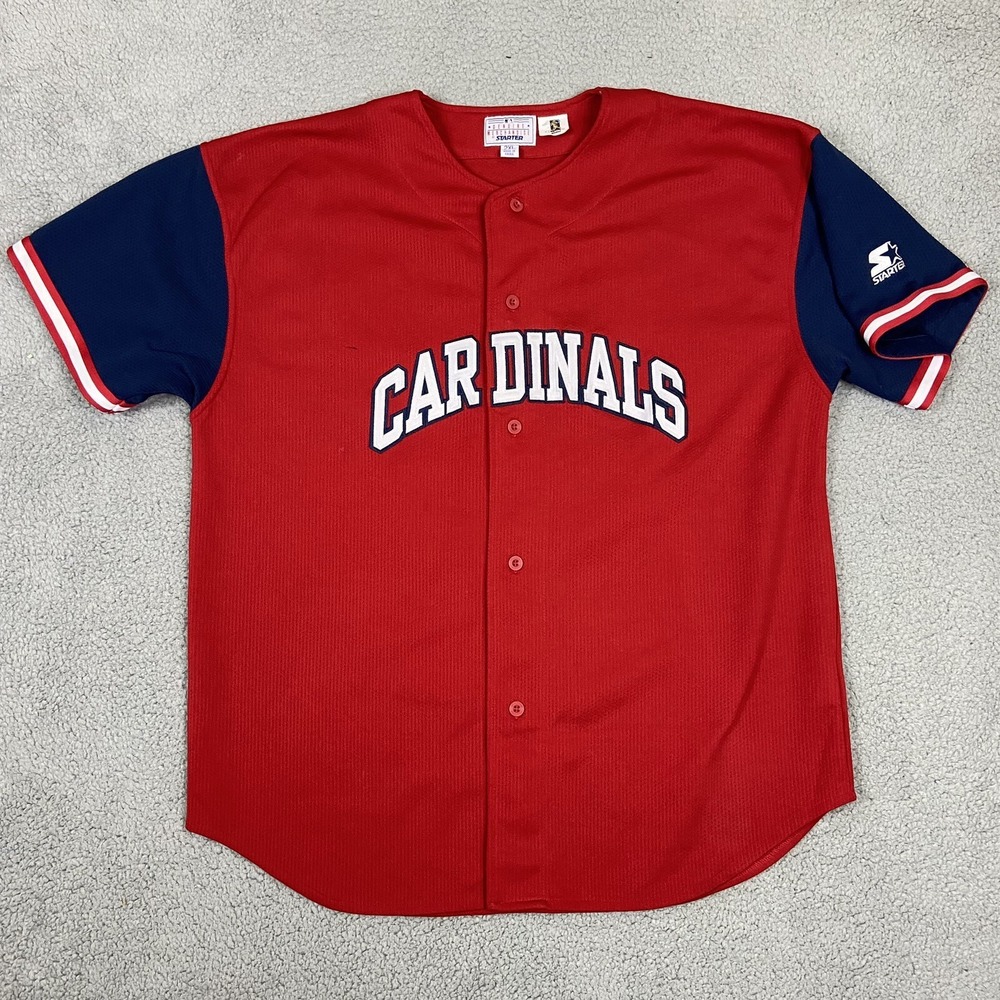 Vintage St Louis Cardinals Mark McGwire Starter‎ Jersey Sewn Size 2XL MLB